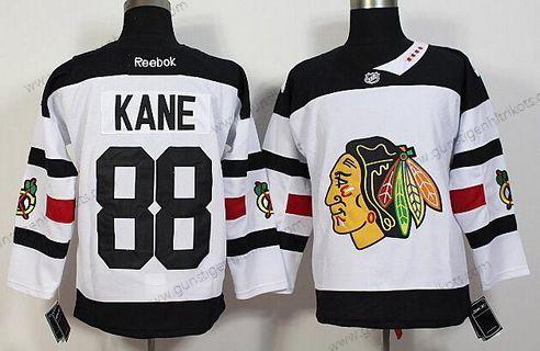 Herren Chicago Blackhawks #88 Patrick Kane Reebok 2016 Stadium Series Premier Trikots – Weiß