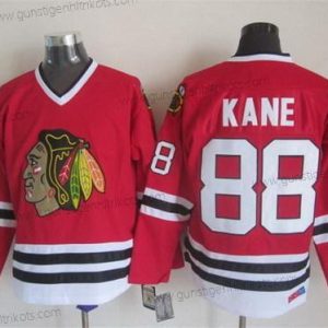 Herren Chicago Blackhawks #88 Patrick Kane Retro CCM Trikots – Rot