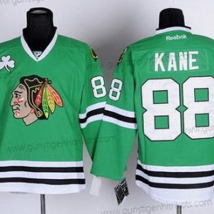 Herren Chicago Blackhawks #88 Patrick Kane Trikots – Grün