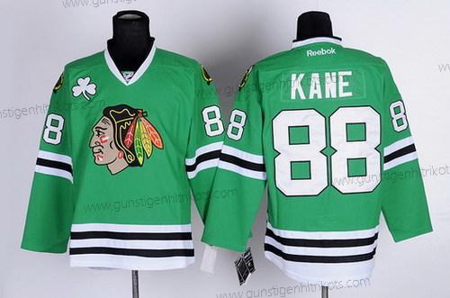 Herren Chicago Blackhawks #88 Patrick Kane Trikots – Grün