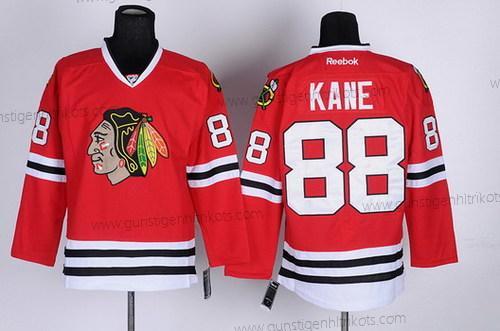 Herren Chicago Blackhawks #88 Patrick Kane Trikots – Rot