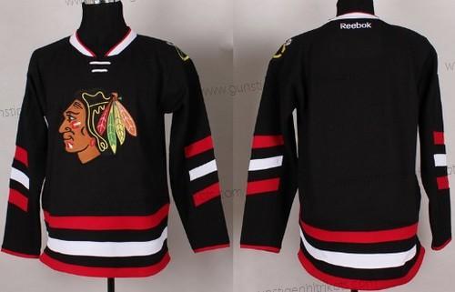 Herren Chicago Blackhawks Leer 2014 Stadium Series Trikots – Schwarz