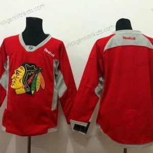 Herren Chicago Blackhawks Leer 2014 Training Trikots – Rot