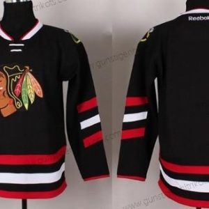 Herren Chicago Blackhawks Personalisiertes 2014 Trikots – Schwarz