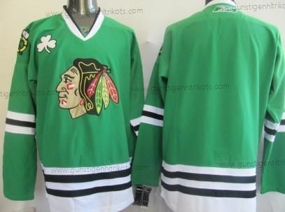 Herren Chicago Blackhawks Personalisiertes Trikots – Grün