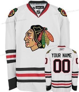 Herren Chicago Blackhawks Personalisiertes Trikots – Weiß