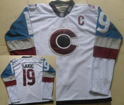 Herren Colorado Avalanche #19 Joe Sakic 2016 Stadium Series Hockey Trikots – Weiß