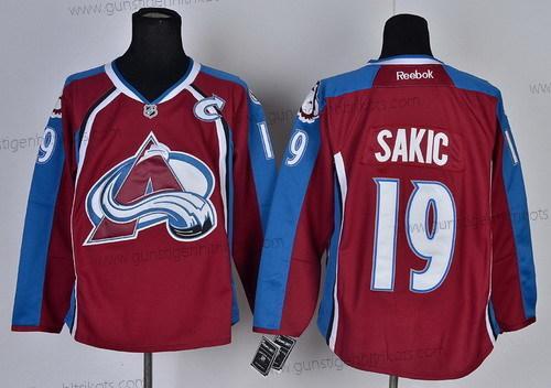 Herren Colorado Avalanche #19 Joe Sakic Trikots – Rot