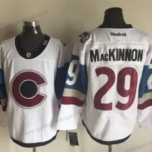 Herren Colorado Avalanche #29 Nathan Mackinnon Reebok 2016 Stadium Series Hockey Trikots – Weiß