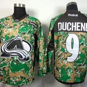 Herren Colorado Avalanche #9 Matt Duchene 2014 Trikots – Tarnfarbe