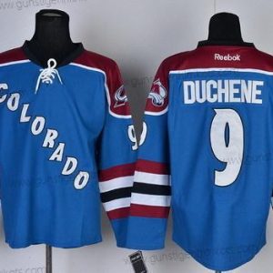 Herren Colorado Avalanche #9 Matt Duchene Ausweichtrikot Trikots – Blau