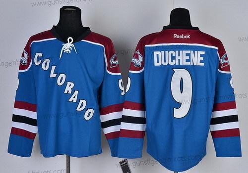 Herren Colorado Avalanche #9 Matt Duchene Ausweichtrikot Trikots – Blau