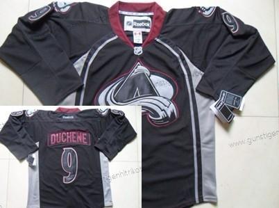 Herren Colorado Avalanche #9 Matt Duchene Ice Trikots – Schwarz