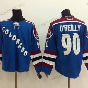 Herren Colorado Avalanche #90 Ryan O’Reilly Ausweichtrikot Trikots – Blau