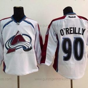 Herren Colorado Avalanche #90 Ryan O’Reilly Trikots – Weiß