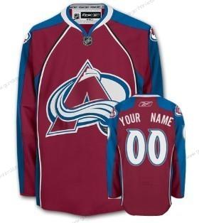 Herren Colorado Avalanche Personalisiertes Trikots – Rot