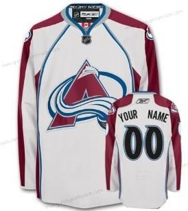 Herren Colorado Avalanche Personalisiertes Trikots – Weiß