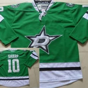 Herren Dallas Stars #10 Patrick Sharp Trikots – Grün