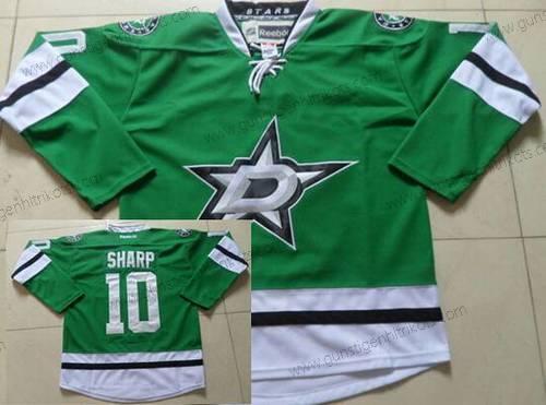 Herren Dallas Stars #10 Patrick Sharp Trikots – Grün