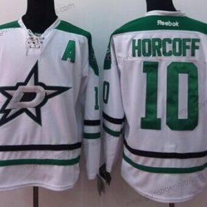 Herren Dallas Stars #10 Shawn Horcoff 2013 Trikots – Weiß