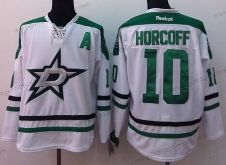 Herren Dallas Stars #10 Shawn Horcoff 2013 Trikots – Weiß