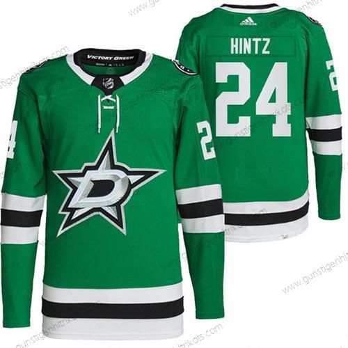 Herren Dallas Stars #24 Roope Hintz Strickerei Trikots – Grün