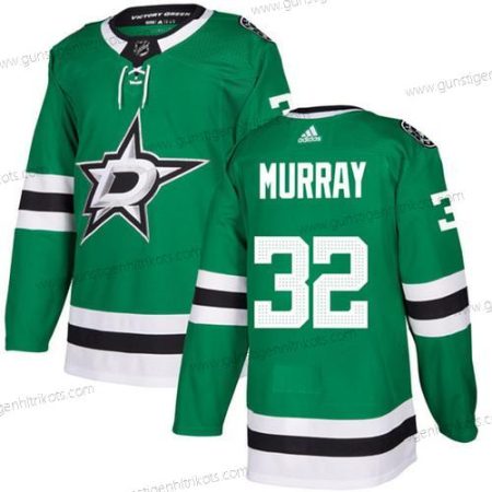 Herren Dallas Stars #32 Matt Murray Strickerei Trikots – Grün