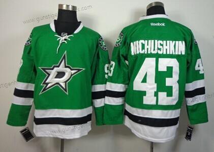 Herren Dallas Stars #43 Valeri Nichushkin 2013 Trikots – Grün