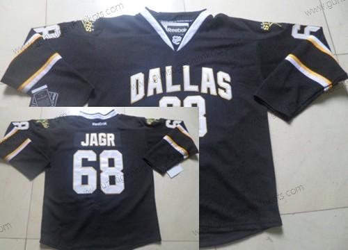 Herren Dallas Stars #68 Jaromir Jagr Trikots – Schwarz