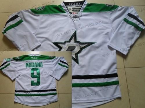 Herren Dallas Stars #9 Mike Modano 2013 Trikots – Weiß