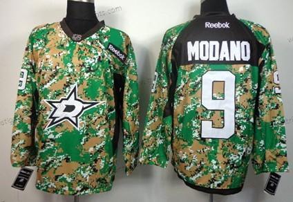 Herren Dallas Stars #9 Mike Modano 2014 Trikots – Tarnfarbe