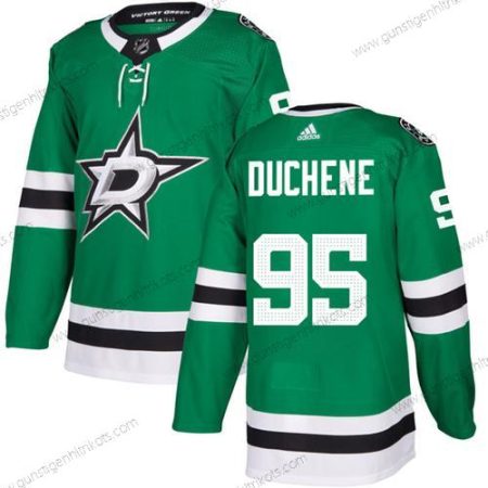 Herren Dallas Stars #95 Matt Duchene Strickerei Trikots – Grün