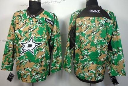 Herren Dallas Stars Leer 2014 Trikots – Tarnfarbe