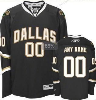 Herren Dallas Stars Personalisiertes Trikots – Schwarz