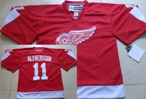 Herren Detroit Red Wings #11 Daniel Alfredsson Trikots – Rot