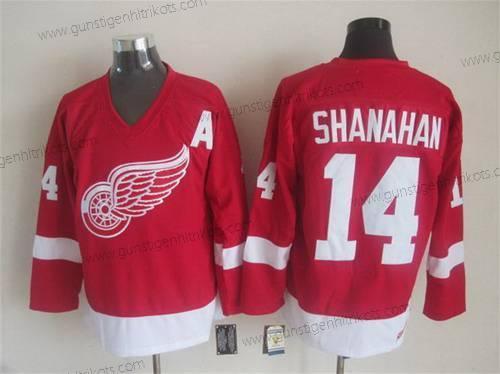 Herren Detroit Red Wings #14 Brendan Shanahan CCM Vintage Trikots – Rot