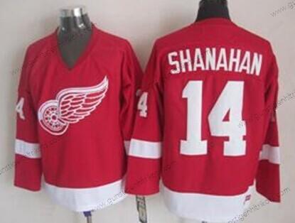 Herren Detroit Red Wings #14 Brendan Shanahan Retro CCM Trikots – Rot