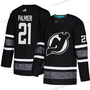 Herren Devils #21 Kyle Palmieri Authentisch 2019 All-Star Strickerei Hockey Trikots – Schwarz