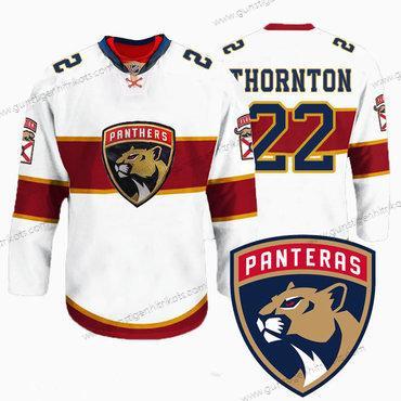 Herren Florida Panthers #22 Shawn Thornton New Logo Reebok Premier Spieler Trikots – Weiß