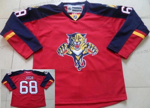 Herren Florida Panthers #68 Jaromir Jagr Trikots – Rot