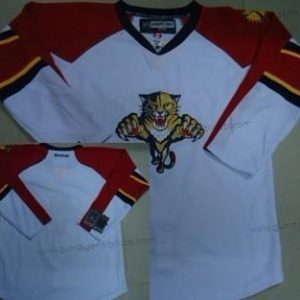 Herren Florida Panthers Leer Trikots – Weiß