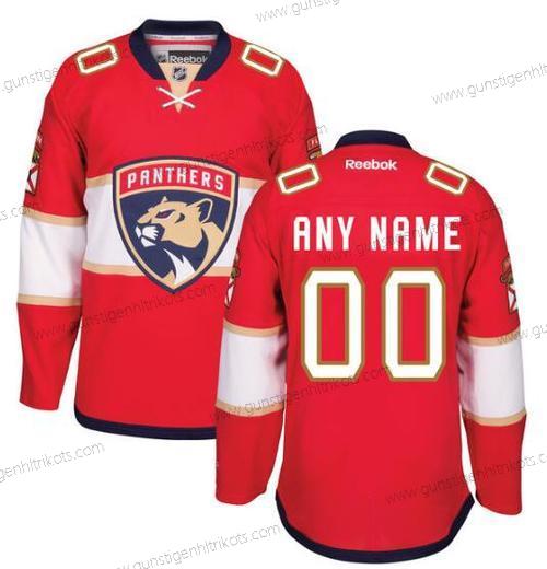 Herren Florida Panthers Personalisiertes Reebok Heimtrikots Premier Trikots – Rot