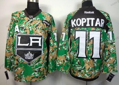 Herren Los Angeles Kings #11 Anze Kopitar 2014 Trikots – Tarnfarbe