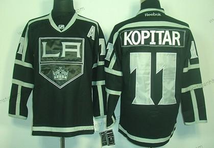 Herren Los Angeles Kings #11 Anze Kopitar Ice Trikots – Schwarz