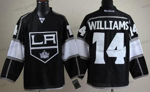 Herren Los Angeles Kings #14 Justin Williams Trikots – Schwarz