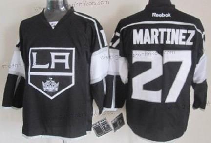 Herren Los Angeles Kings #27 Alec Martinez Trikots – Schwarz