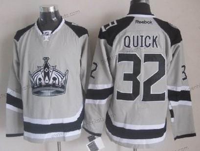 Herren Los Angeles Kings #32 Jonathan Quick 2014 Stadium Series Trikots – Grau