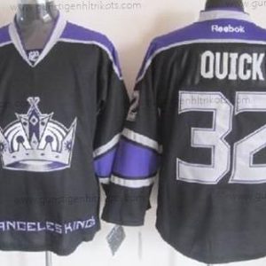 Herren Los Angeles Kings #32 Jonathan Quick Ausweichtrikot Trikots – Schwarz