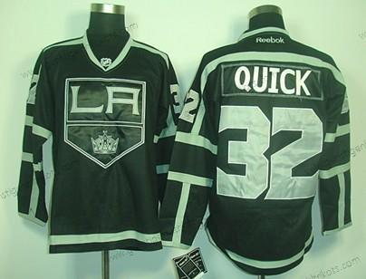 Herren Los Angeles Kings #32 Jonathan Quick Ice Trikots – Schwarz