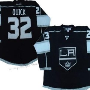 Herren Los Angeles Kings #32 Jonathan Quick Trikots – Schwarz